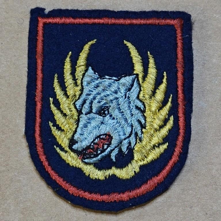 9e Gevechtsvleugel / Luchtmachtbasis Bierset, Verzamelen, Ophalen of Verzenden, Luchtmacht, Embleem of Badge