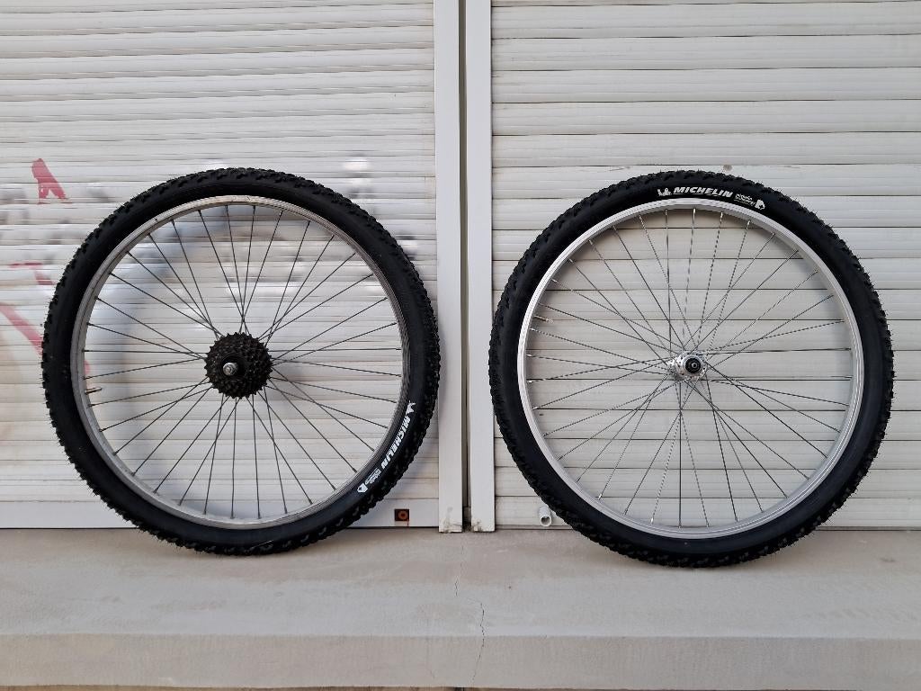 Mountainbike MICHE velgen alu+SIMPLEX casset+ Peugeot-banden, Fietsen en Brommers, Ophalen of Verzenden, Gebruikt, Simplex