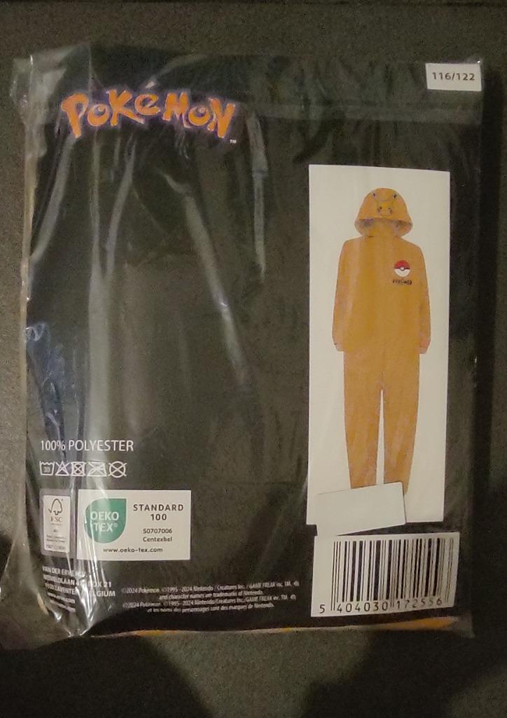 Onesie Pokemon, maat 116/122 (nieuw), Nacht- of Onderkleding, Jongen of Meisje, Nieuw, Ophalen of Verzenden