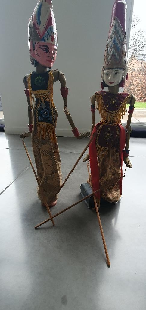 Indonesische stokpop, Antiek en Kunst, Ophalen