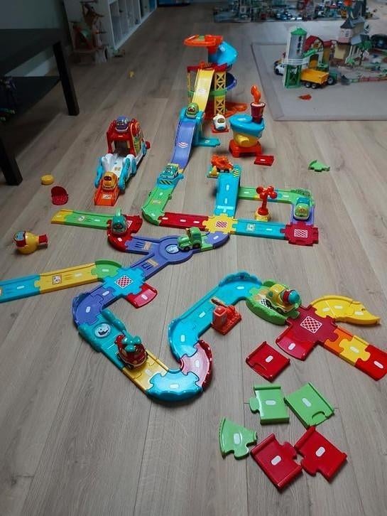 Speelset Toet Toet auto's, Ophalen, Gebruikt