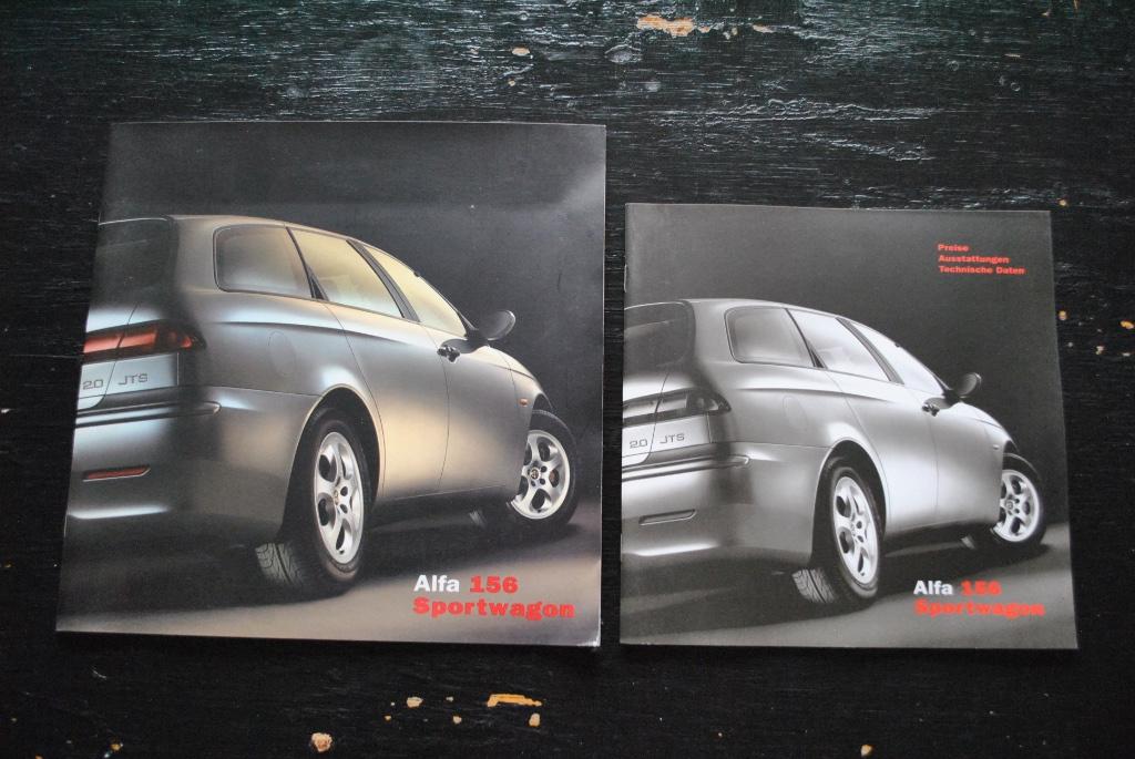 Alfa Romeo 156 Sportwagon PREISE AUSSTATTUNGEN TECHNISCHE, Enlèvement ou Envoi, Utilisé, Voitures