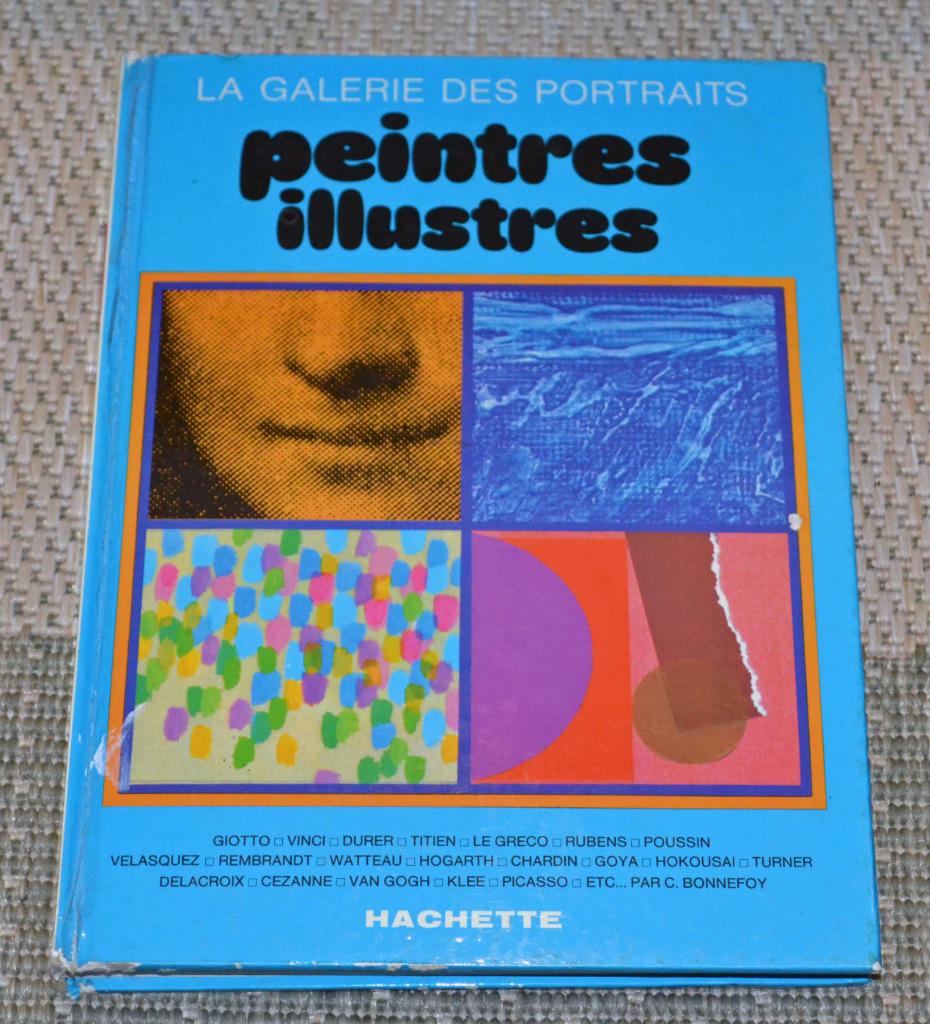 Oud boek „The Portrait Gallery” - Painters Illustrated., Claude Bonnefoy, Schilder- en Tekenkunst, Ophalen, Gelezen