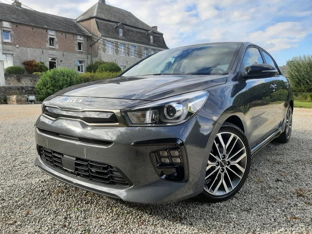 Kia Rio 1.0 T-GDI GT Line année 2023 garantie 5 ans, Argent ou Gris, Achat, Euro 6, Garantie prolongée