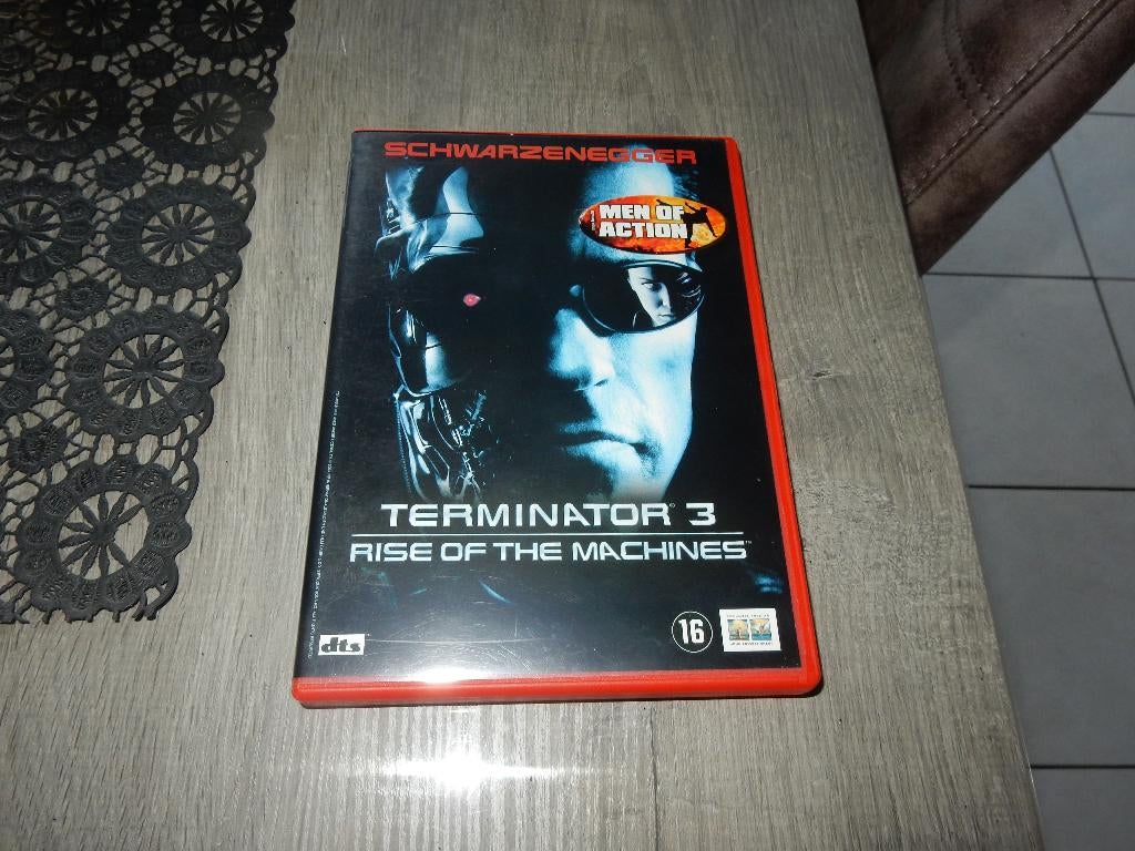 nr.1332- Dvd: terminator 3 - actie, À partir de 12 ans, Enlèvement ou Envoi, Comme neuf, Action