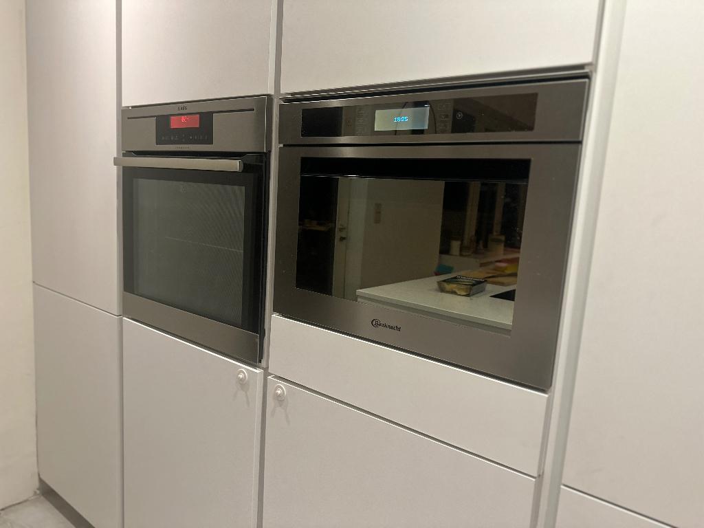 Micro-ondes encastrable Bauknecht EMCCT 9145, Ophalen, Gebruikt, Microgolfoven, Crisp