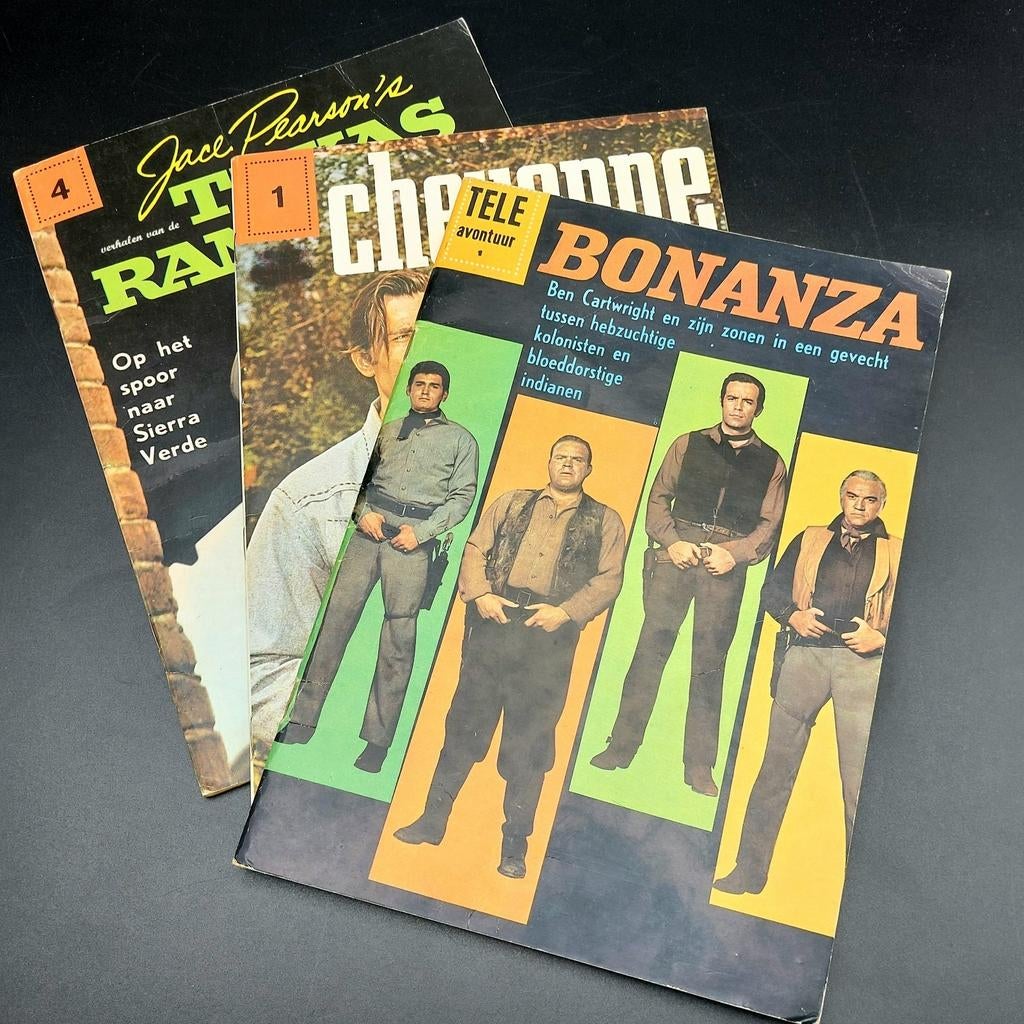 3 Tele-Western boekjes, Ophalen of Verzenden