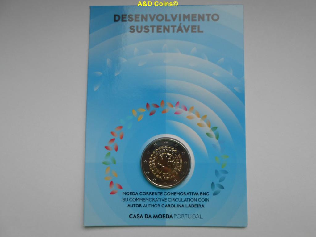 Portugal 2 Euro coincard 2025, Envoi, Portugal, 2 euros, Monnaie en vrac