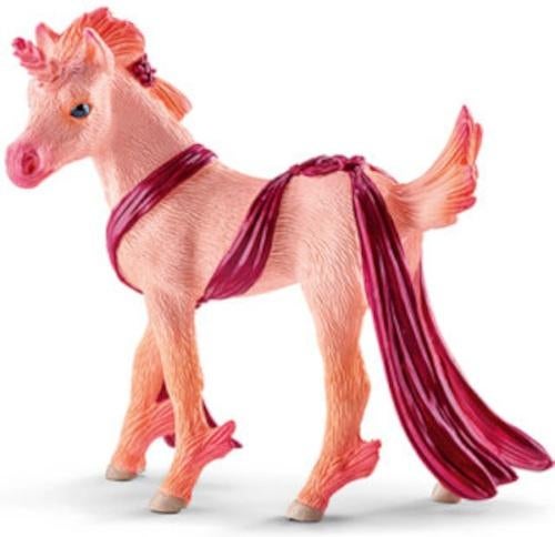 Schleich Bayala Poulain Licorne Arc-en-ciel Miriel 70494, Enlèvement ou Envoi, Comme neuf, Fantasy