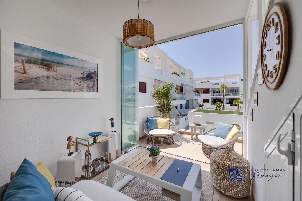 bungalow neuf avec vue imprenable à vendre en Espagne, Immo, 75 m², 2 pièces, Appartement, Espagne