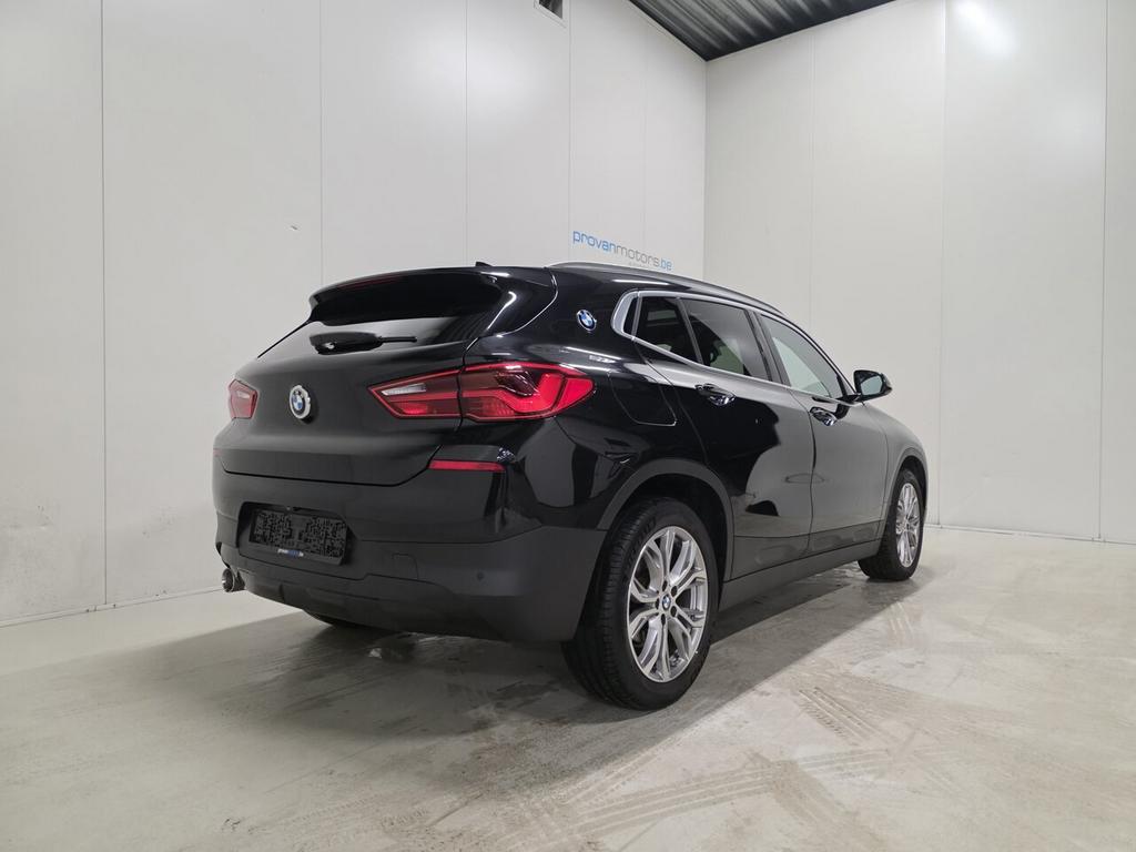 BMW X2 sDrive 16d Sportline - GPS - Pano - Topstaat! 1Ste E, 0 kg, 4 deurs, X2, Zwart