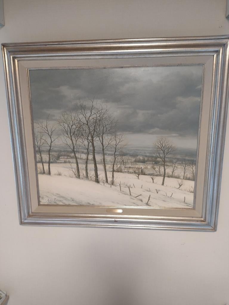 Gies Cosyns - olieverf op doek, Antiek en Kunst, Ophalen of Verzenden