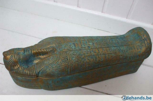 Egyptische sarcofaag, Ophalen, Gebruikt