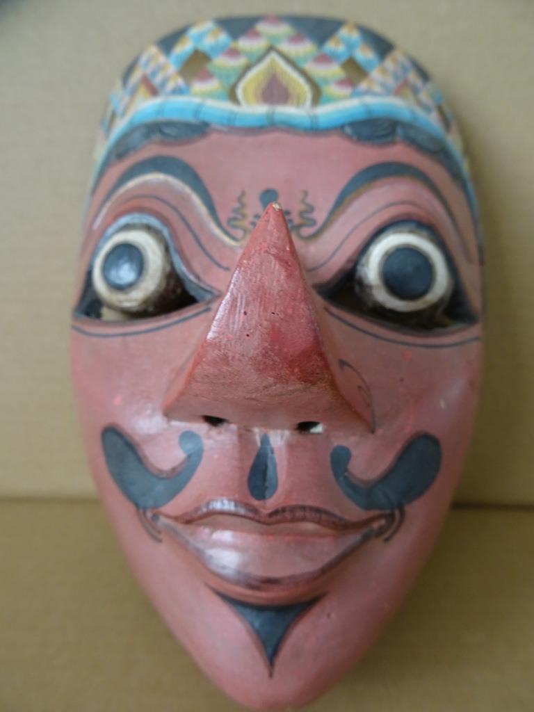 Masque Indonésie Masque indonésien Bali masque en bois 1970, Enlèvement ou Envoi