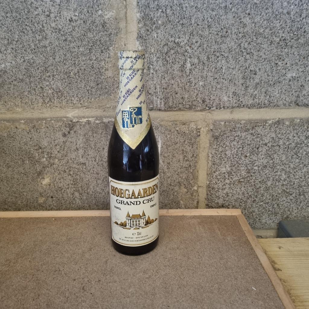 Bouteille de bière Hoegaarden Grand Cru, Ophalen of Verzenden, Gebruikt, Flesje(s), Overige merken