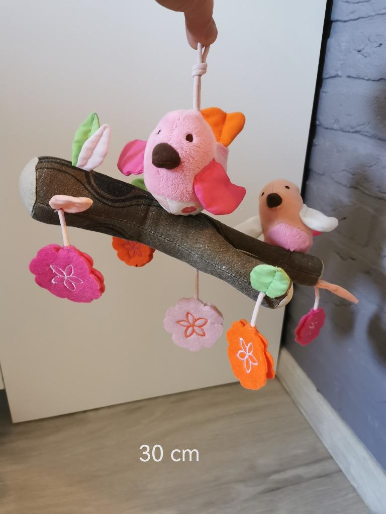 Hangspeeltje vogels 30cm, Enlèvement ou Envoi, Comme neuf, Mobile