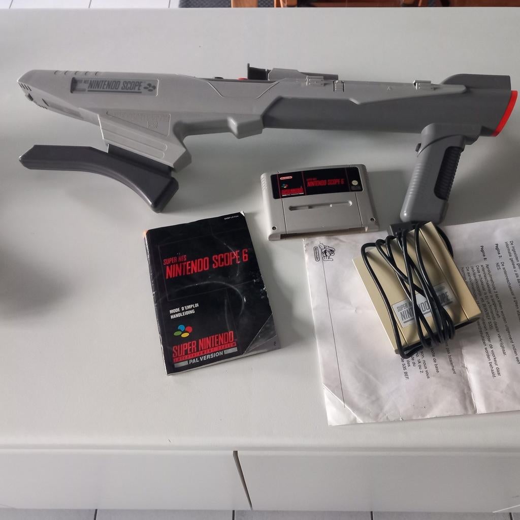 Scope Super Nintendo Europa pal, Ophalen of Verzenden, Zo goed als nieuw