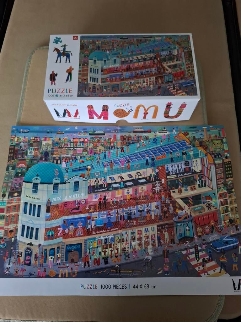 PUZZEL MOMU, Hobby en Vrije tijd, Gezelschapsspellen | Bordspellen, Ophalen of Verzenden