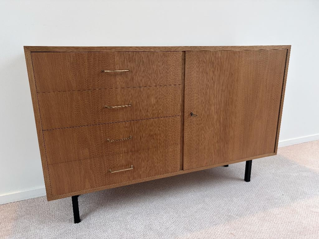 Commode vintage, Huis en Inrichting, Ophalen, Gebruikt, 100 tot 150 cm, Eikenhout