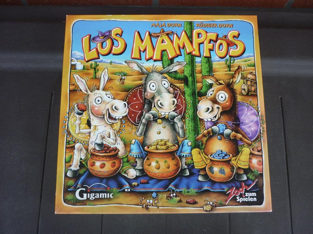 Jeu de société - Los Mampfos - Gigamic, Trois ou quatre joueurs, Enlèvement ou Envoi, Utilisé