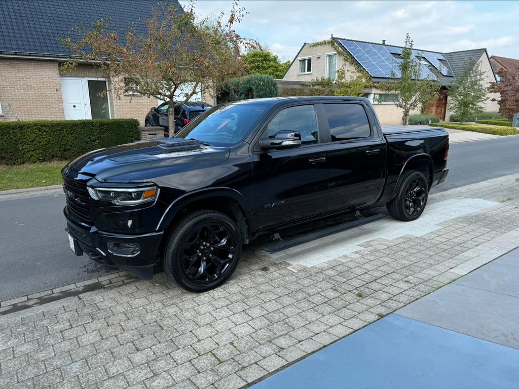 Ram 1500 Limited 2020, Auto's, Automaat, 4 deurs, Zwart, Leder