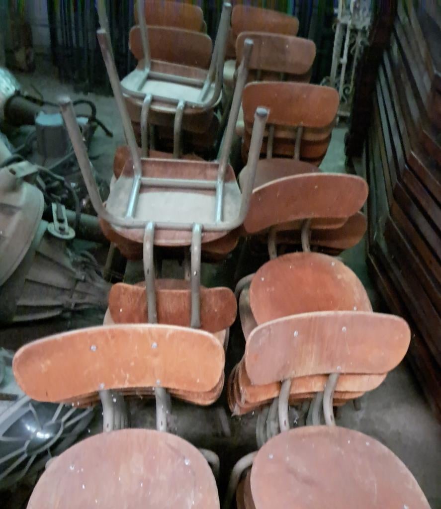 Stoel stoeltjes schoolstoeltjes decoratie., Enlèvement