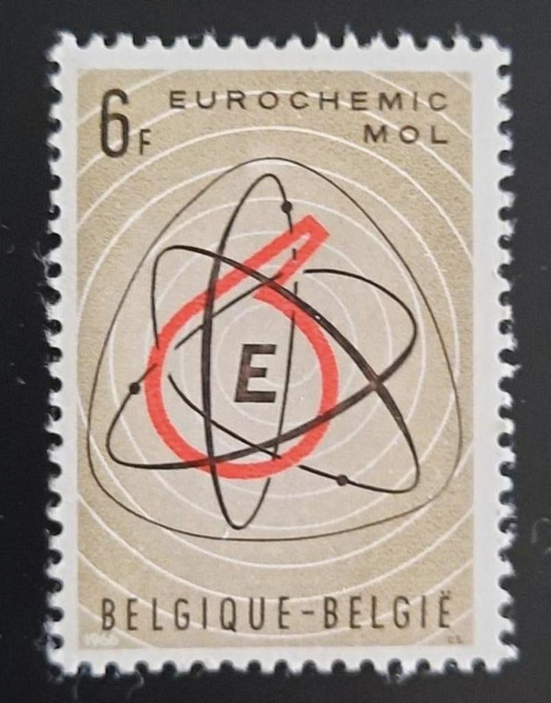 Belgique : COB 1383 ** Eurochemic 1966., Sans timbre, Neuf, Enlèvement ou Envoi, Non oblitéré