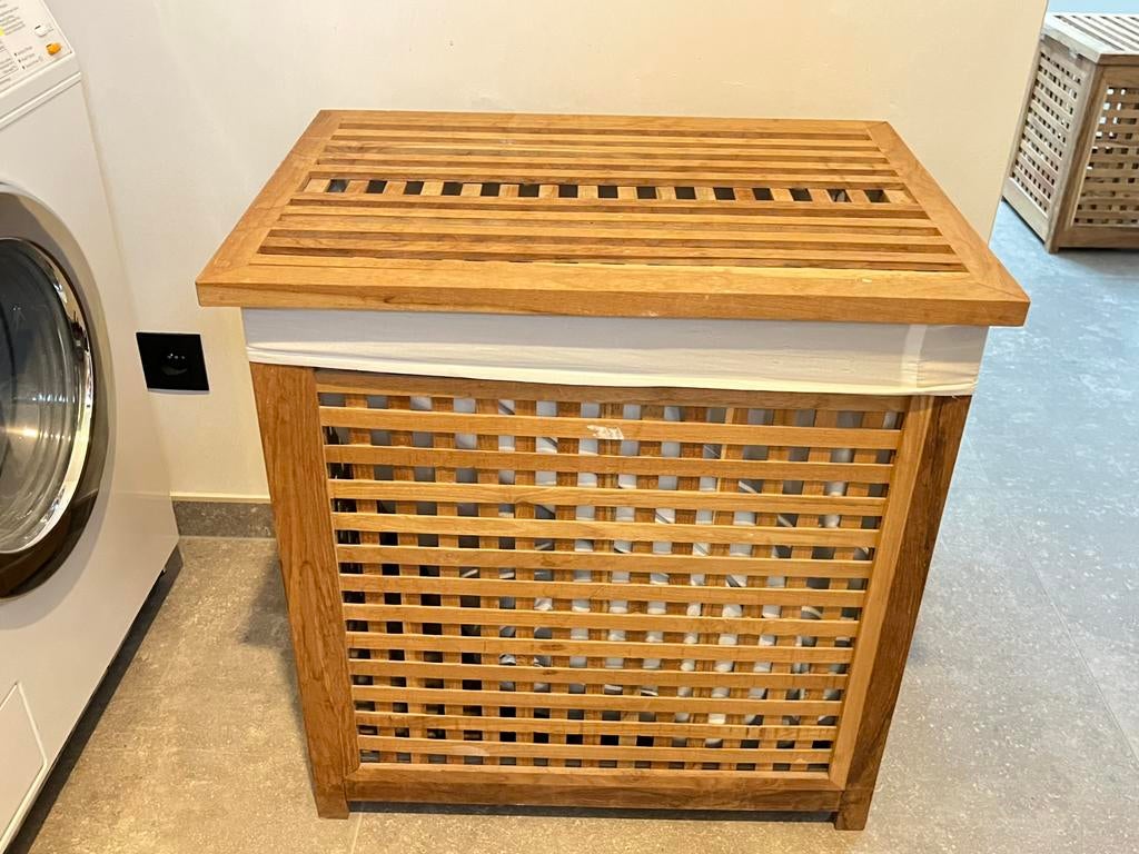 Wasmanden Teak, Enlèvement, Utilisé