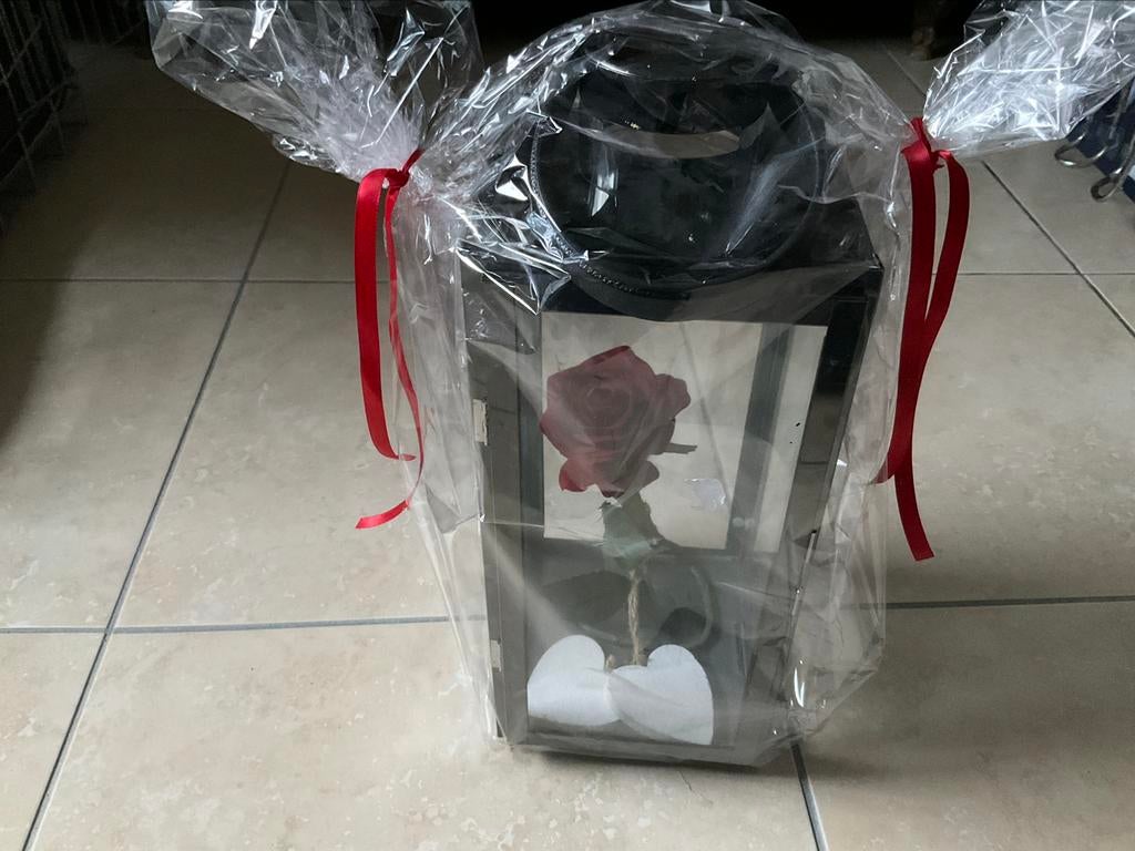 Lantaarn met decoratie Valentijn, Ophalen of Verzenden, Nieuw