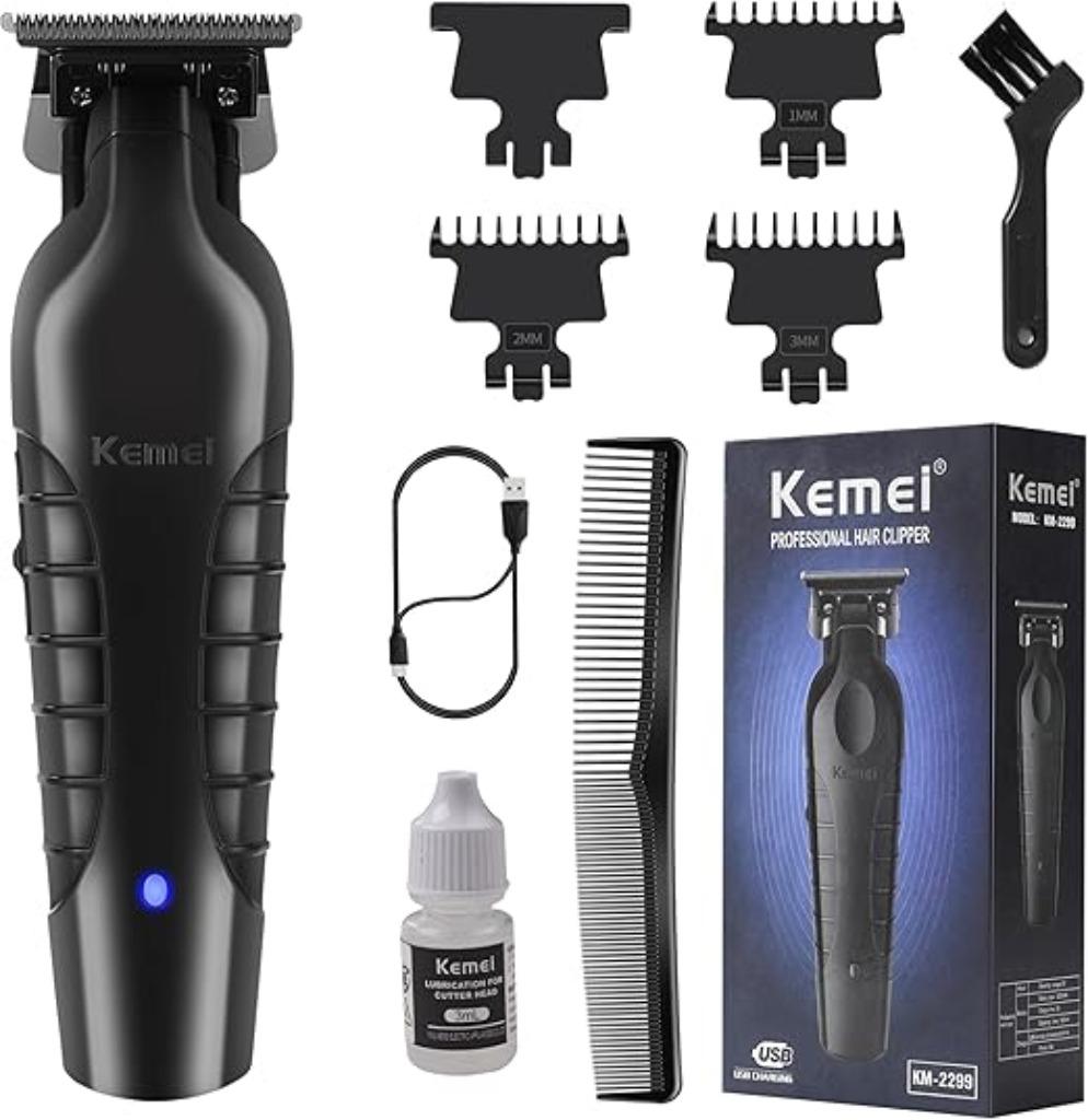 Kemei Professionele elektrische tondeuse GRATIS LEVERING, Verzenden, Nieuw, Tondeuse
