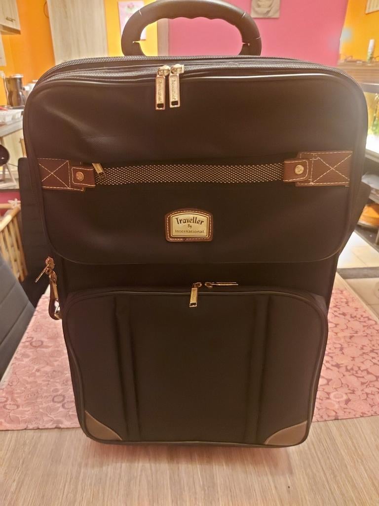 Valise trolley de voyage de marque traveller, 30 cm ou plus, Enlèvement ou Envoi, Moins de 35 cm, Poignée extensible