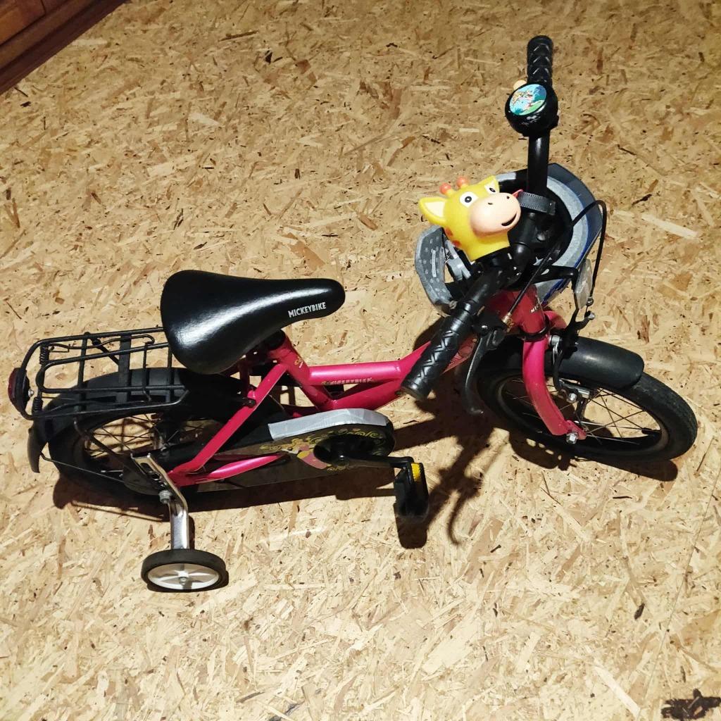 Kinderfietsen 12 inches (3), Fietsen en Brommers, Ophalen, Zijwieltjes, B-Twin, Minder dan 16 inch