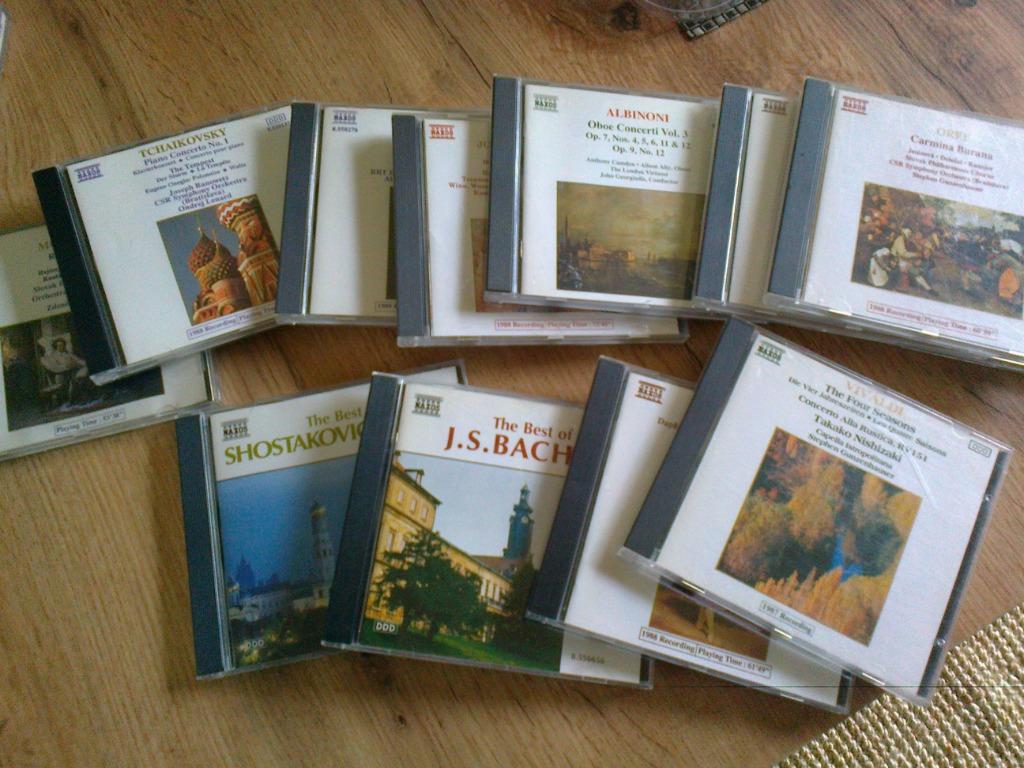 12 klassieke muziek cd's Naxos, Ophalen of Verzenden, Gebruikt, Orkest of Ballet