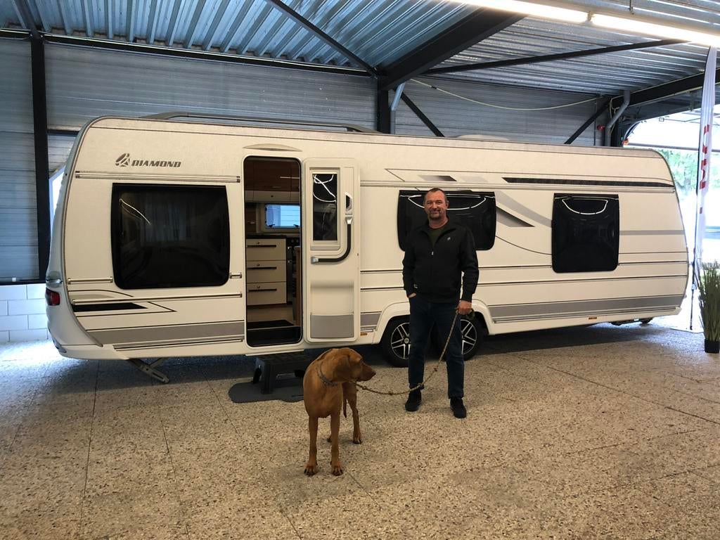 Fendt diamond 700, Caravans en Kamperen, Caravans, Rondzit, Fendt, 2000 kg en meer, 8 meter en meer