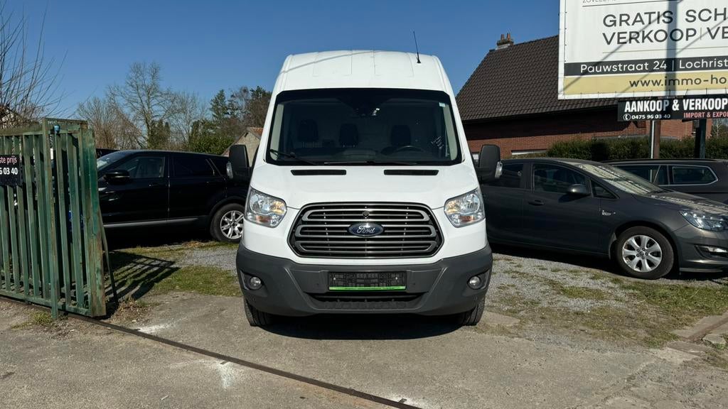Ford Transit - 2018 Euro 6b - DIESEL 2.0 125 kw, Auto's, Voorwielaandrijving, Stof, 1995 cc, Wit