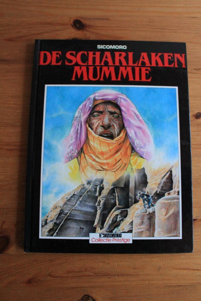 De scharlaken mummie      collectie Prestige        HC, Eén stripboek, Ophalen of Verzenden, Zo goed als nieuw, Sicomoro