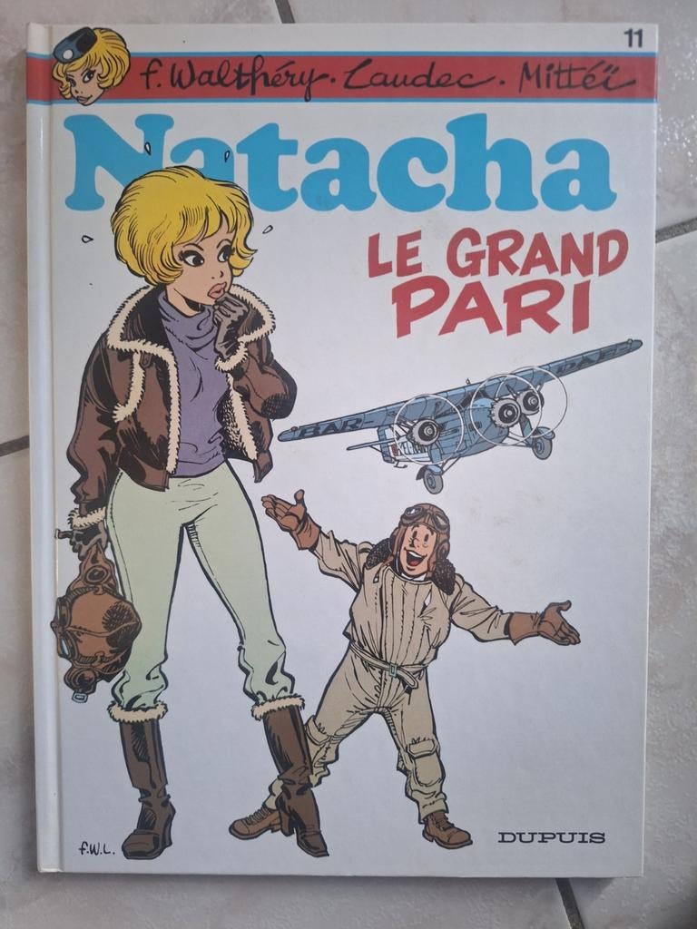Natacha 11 Le Grand Pari, Livres, BD, Une BD, Enlèvement, Comme neuf