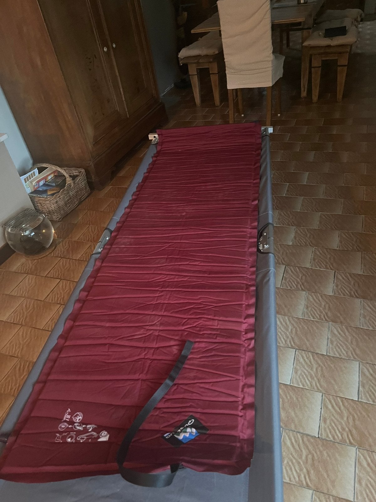 Tapis auto gonflée, Caravans en Kamperen, Ophalen, Zo goed als nieuw
