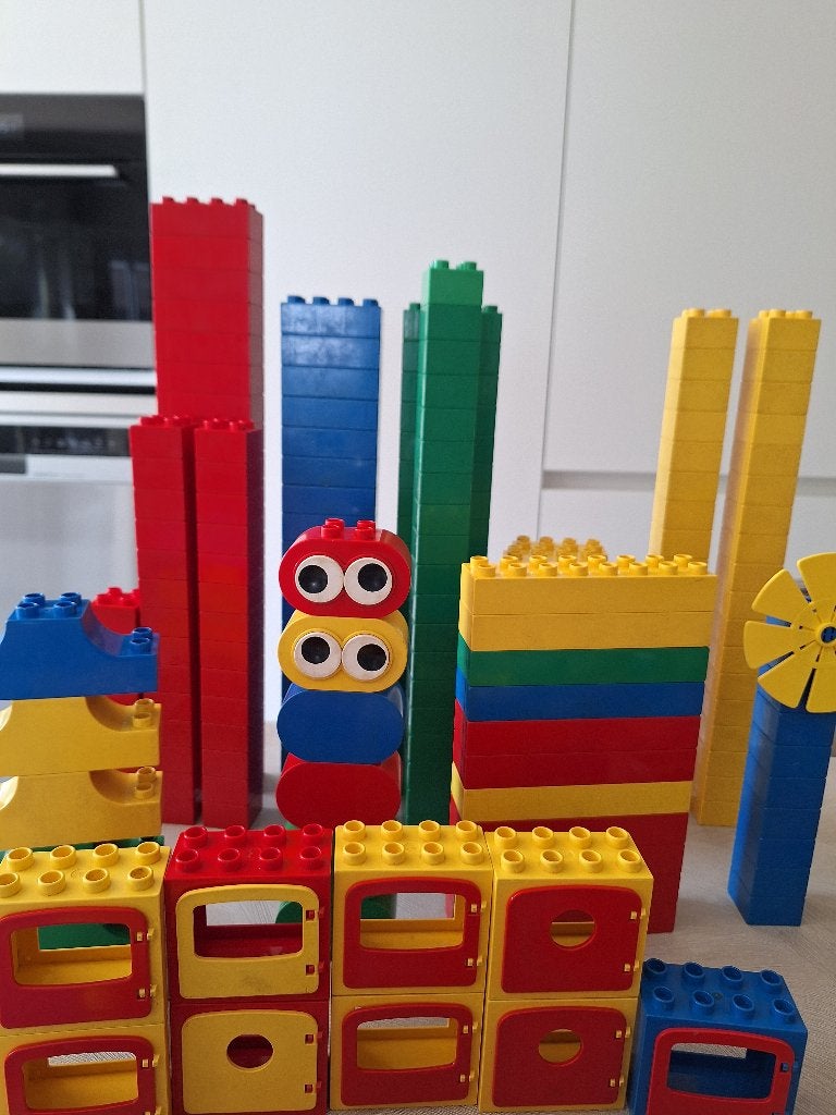 grote partij duplo, Ophalen, Gebruikt, Losse stenen, Duplo
