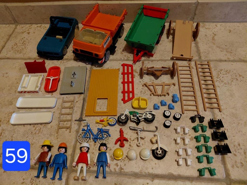 Onderdelen playmobil diverse thema's, Ophalen of Verzenden, Complete set