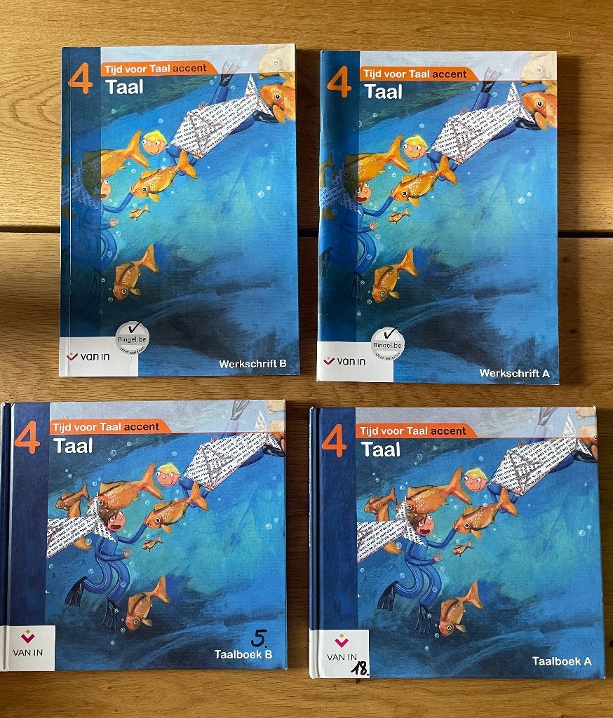 Tijd voor taal Accent Taal 4, Boeken, Ophalen of Verzenden, Zo goed als nieuw, Van In, Nederlands