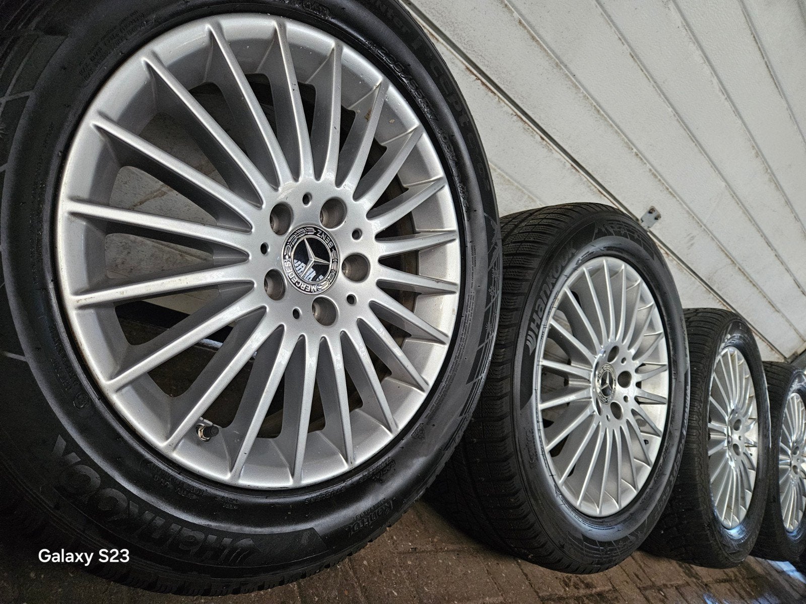 17 inch  Mercedes Vito viano V klasse velgen winterbanden, Enlèvement ou Envoi