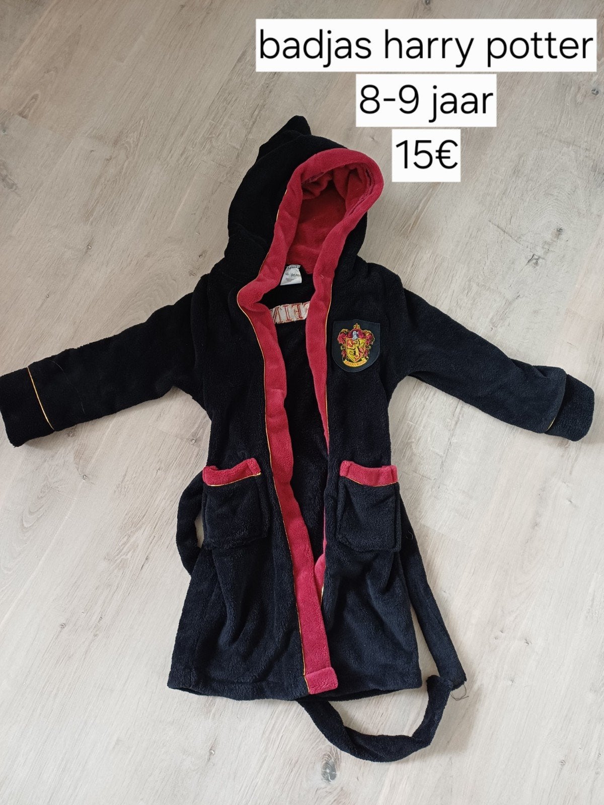Badjas harry potter, Kinderen en Baby's, Kinderkleding | Maat 128, Ophalen of Verzenden, Zo goed als nieuw, Jongen of Meisje, Overige typen