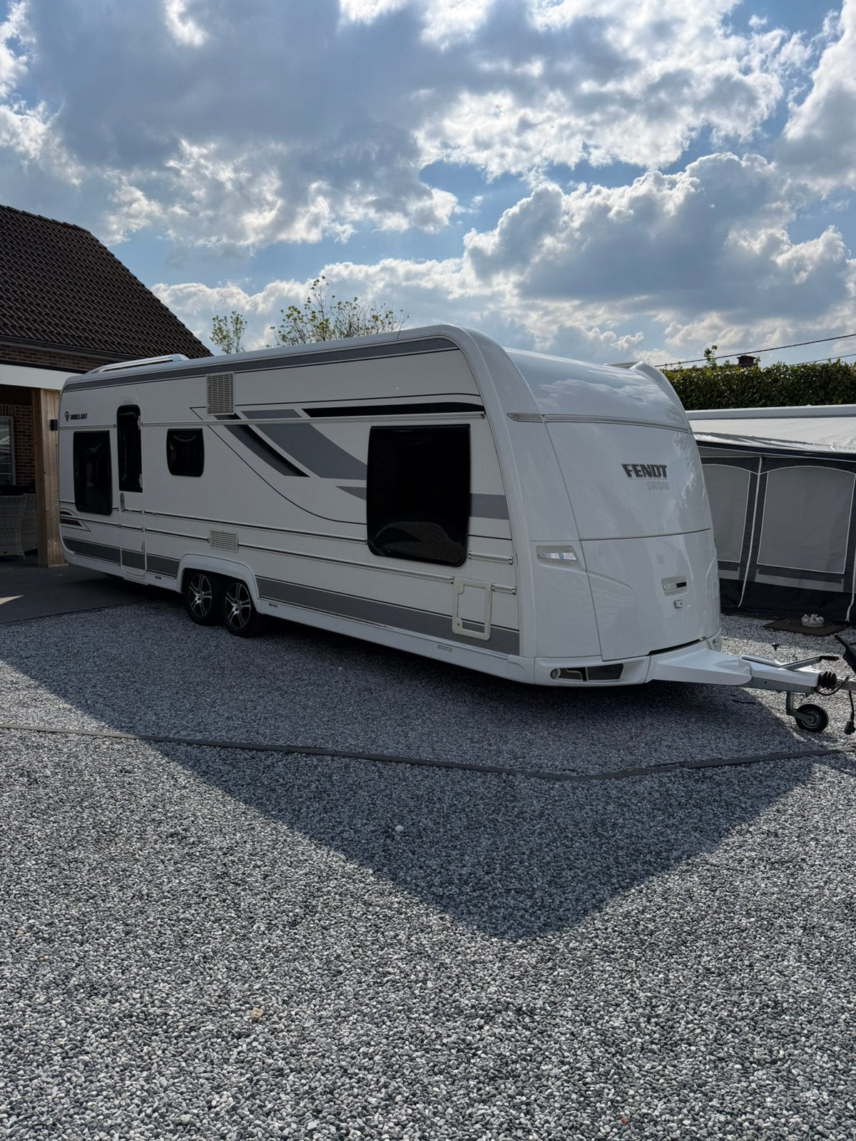 Fendt, Caravans en Kamperen, Frans bed, Fendt, Airco, Bedrijf