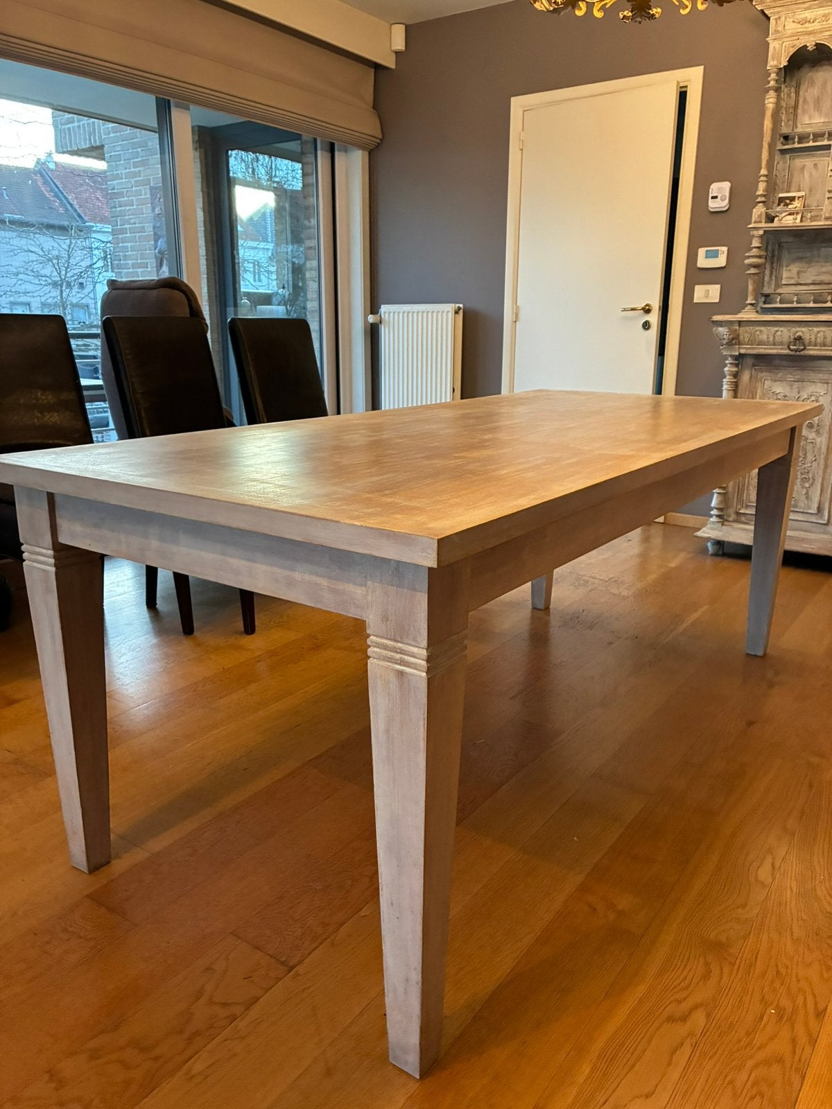 Eettafel, Ophalen, 200 cm of meer, 50 tot 100 cm, Zo goed als nieuw