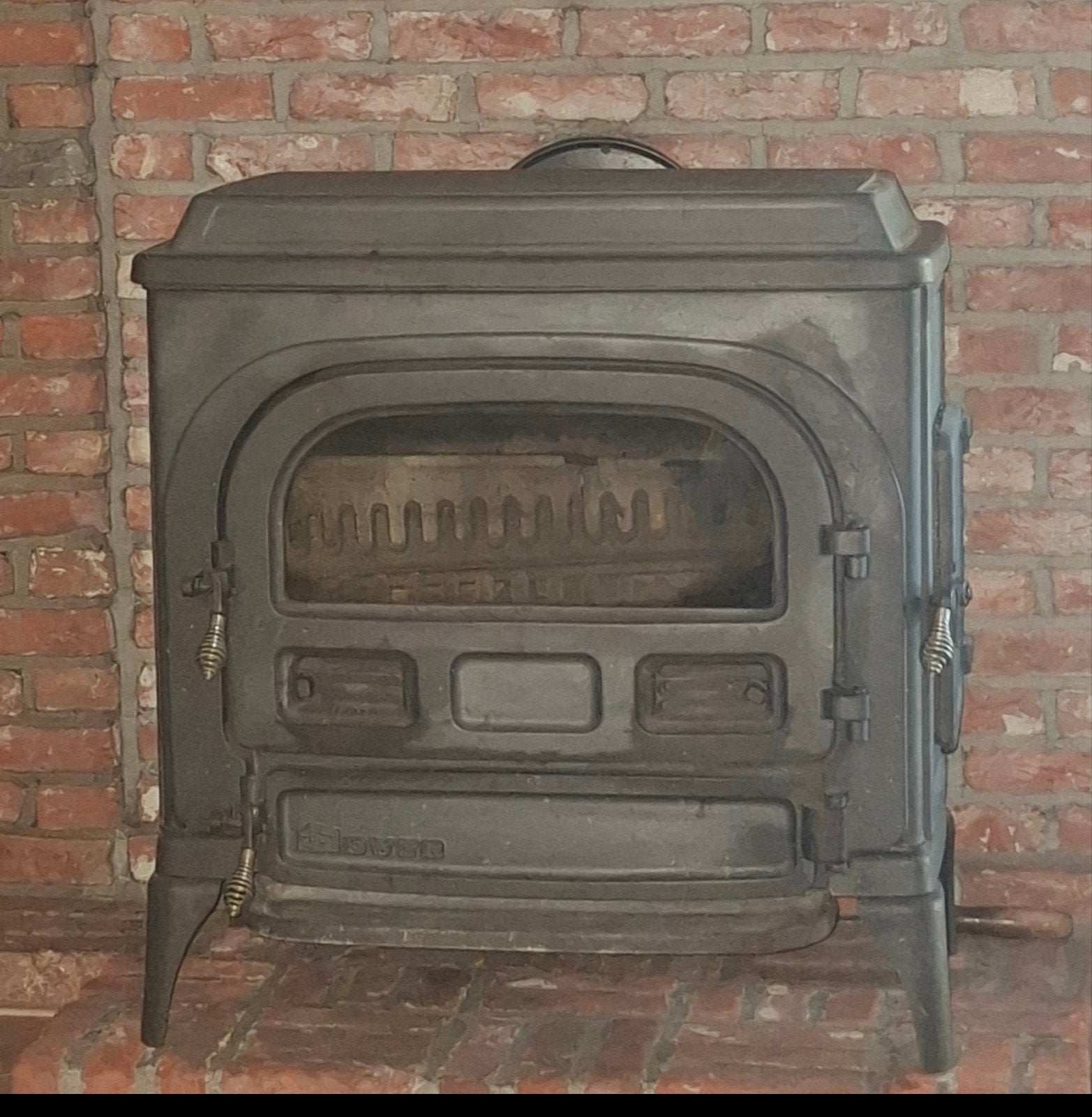 Dovre gietijzeren houtkachel te koop, Enlèvement, Poêle à bois