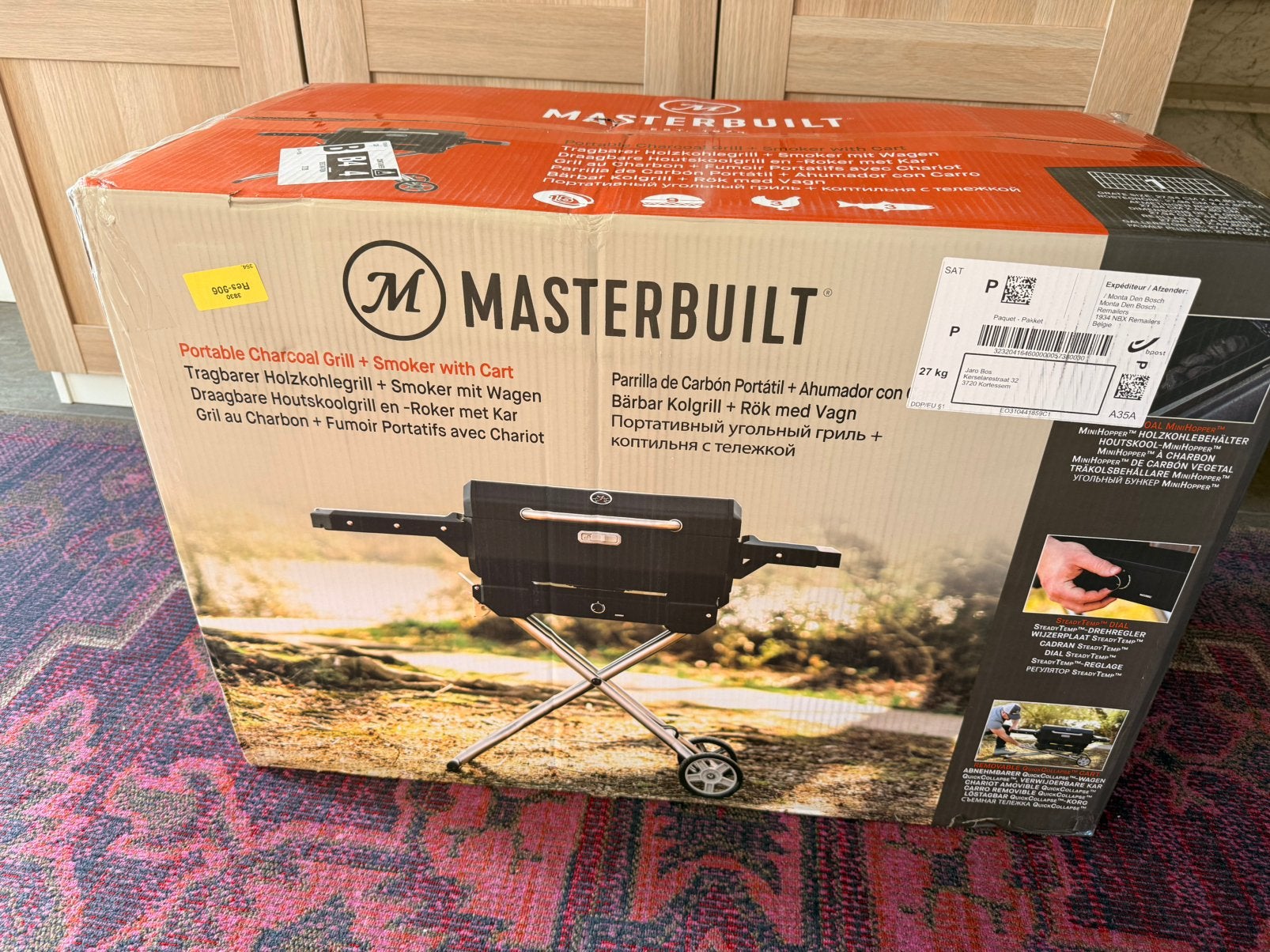 Fumoir portable Masterbuilt neuf ! Demi-tarif, Enlèvement, Comme neuf