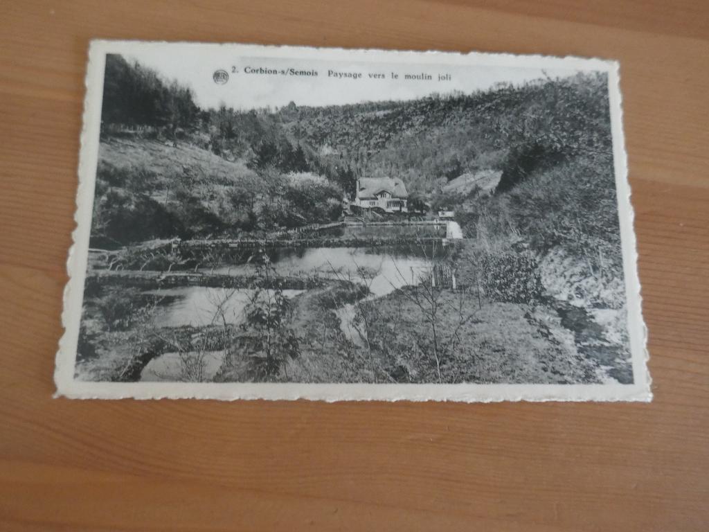 corbion s/semois paysage vers le moulin joli, Verzenden, Ongelopen, Luxemburg