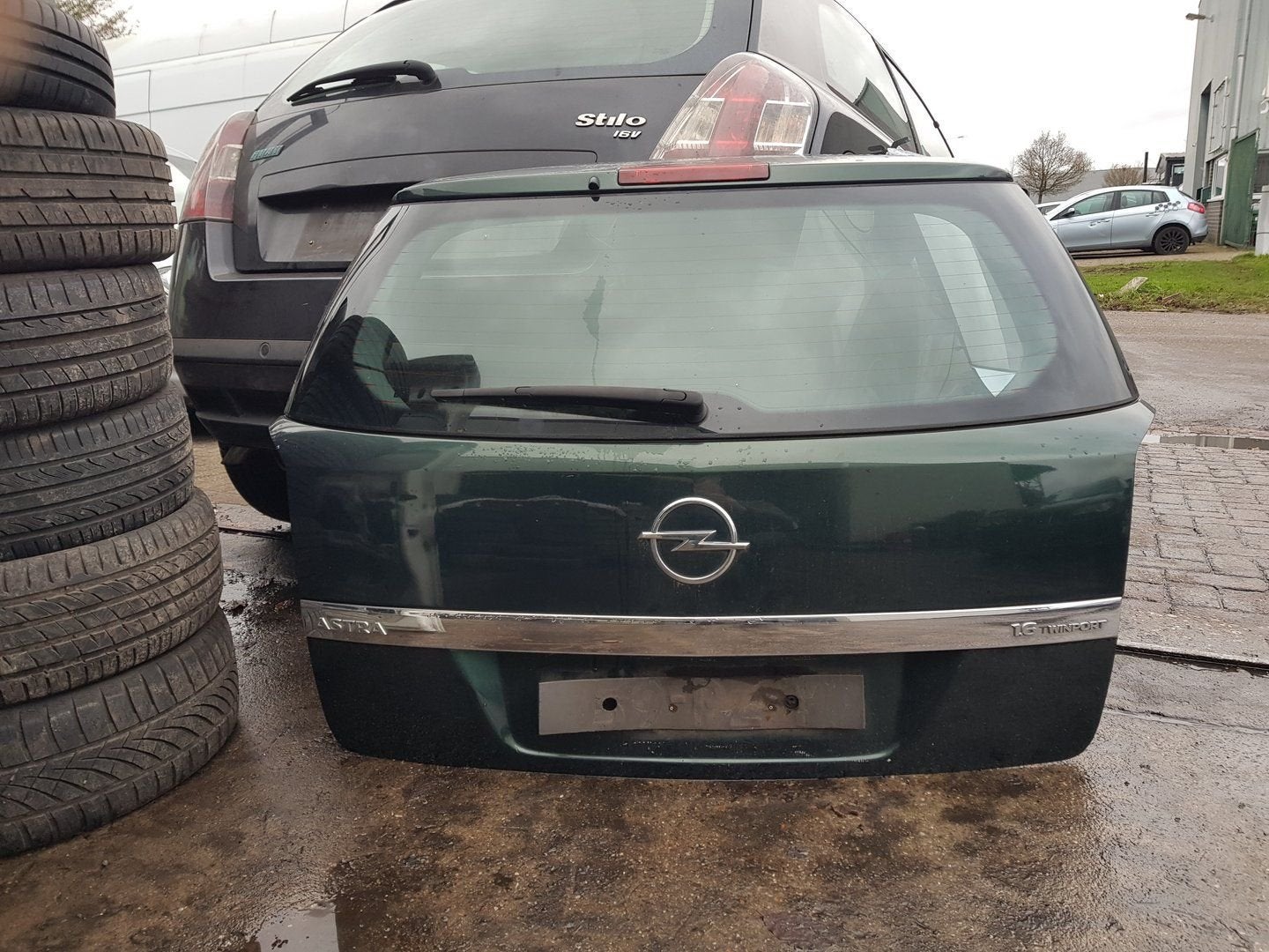 OPEL ASTRA H  STATION ACHTERKLEP, Arrière, -, Haillon arrière, Utilisé