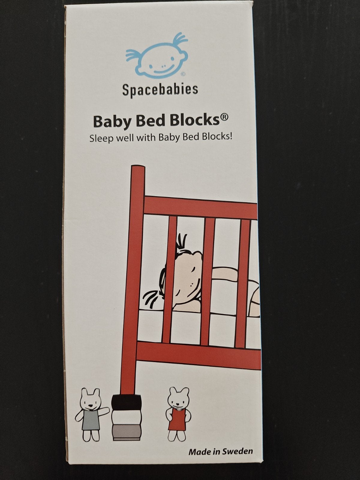 Spacebabies Baby Bed Blocks, Kinderen en Baby's, Kinderkamer | Bedden, Ophalen, Gebruikt